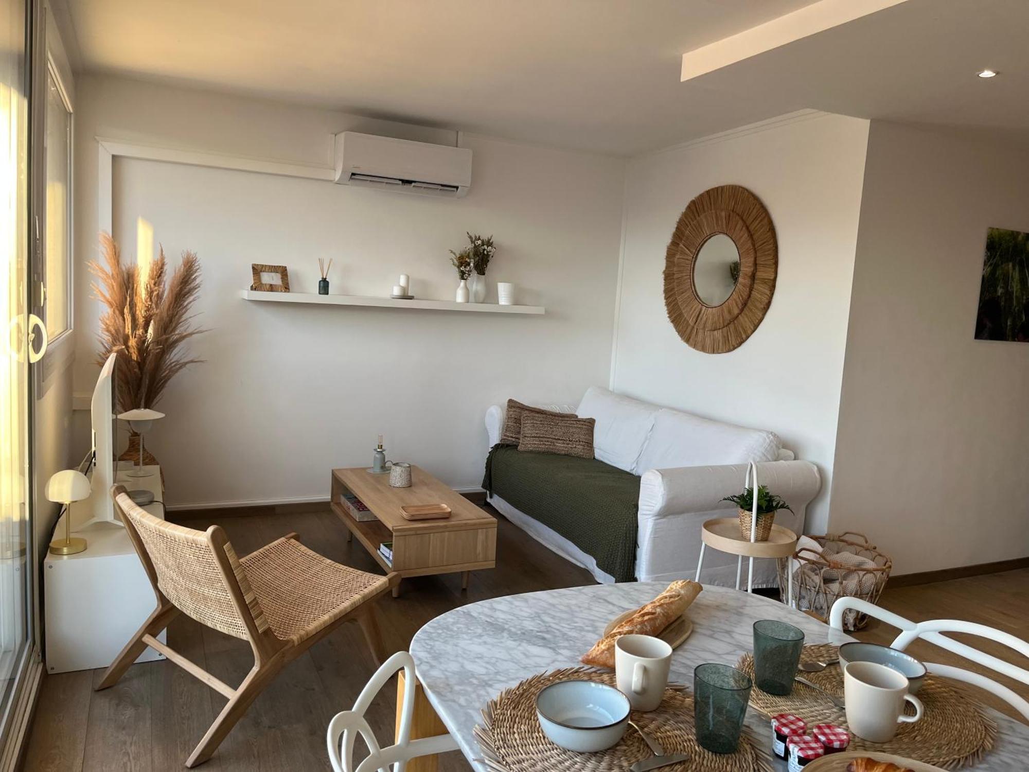Terrasse Vue Mer - Appartement 6 Pers, 3 Chambres Et Parking A St Tropez Saint-Tropez Exterior photo