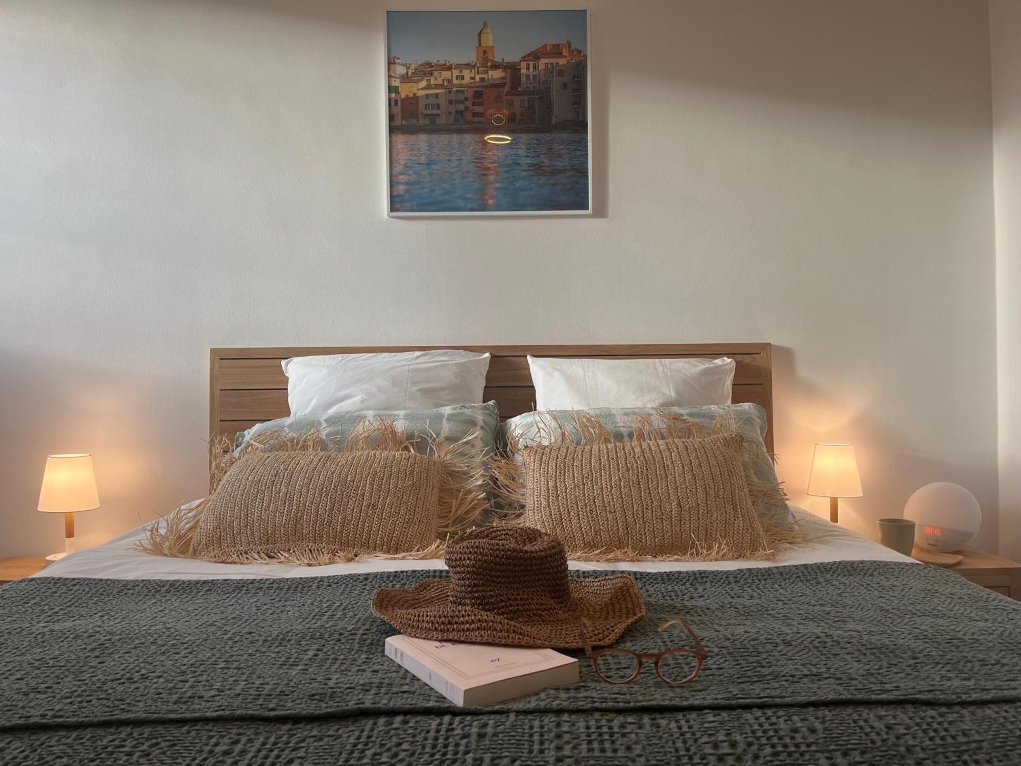 Terrasse Vue Mer - Appartement 6 Pers, 3 Chambres Et Parking A St Tropez Saint-Tropez Exterior photo